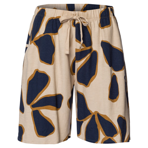 Urban Casuals Linen Blend Drawstring Shorts | Desert Flower 78535-3007