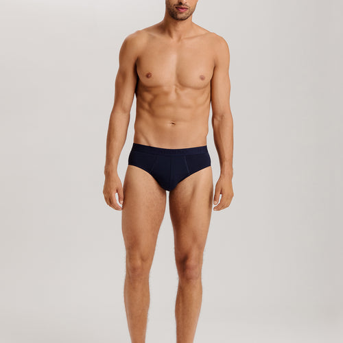 Cotton Essentials Briefs 2-Pack | Deep Navy/Sea Breeze 73075-3021