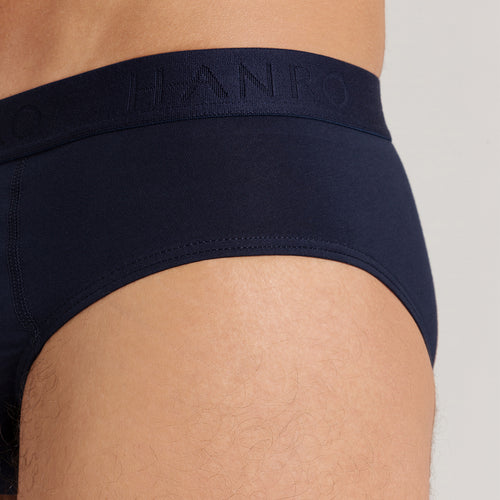 Cotton Essentials Briefs 2-Pack | Deep Navy/Sea Breeze 73075-3021