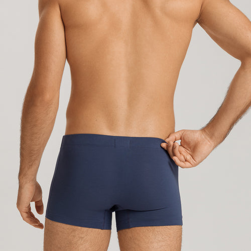 Cotton Essentials 2 Pack Boxer Brief With Covered Waistband | Herb Tea / Vint Indigo 73079-3022
