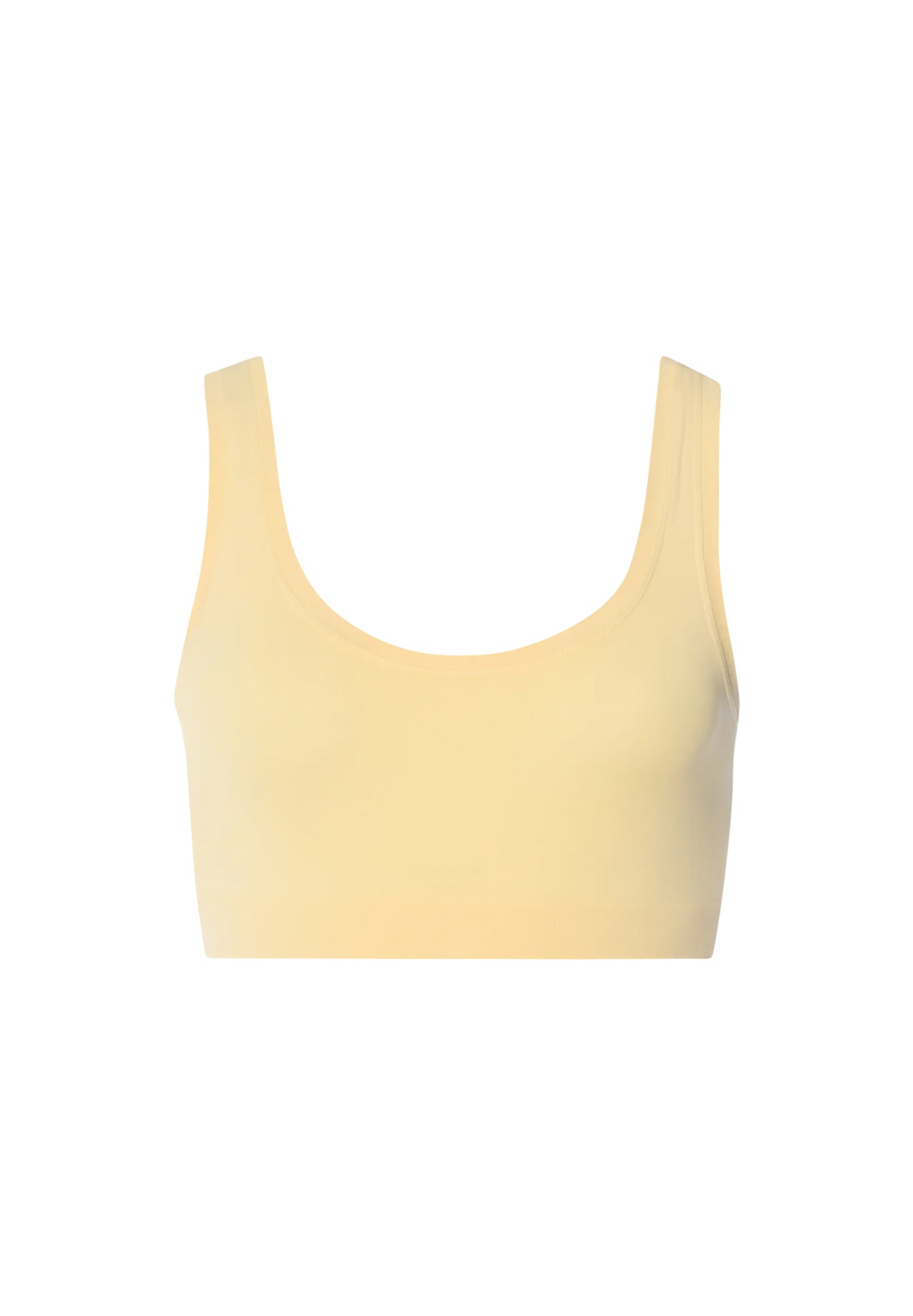 pink sports bra on white background
