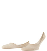 12498 Invisible Cotton Falke Steps Invisible Sock - 4650 Sand Melange