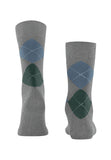 Sensitive Argyle So Socks | Light Greymel. 12535-3390