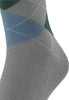 Sensitive Argyle So Socks | Light Greymel. 12535-3390