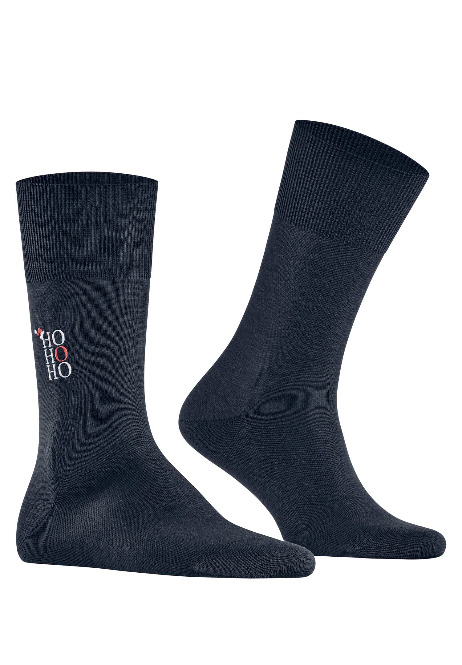 Airport Ho Ho Ho Socks | Space Blue 12599-6116