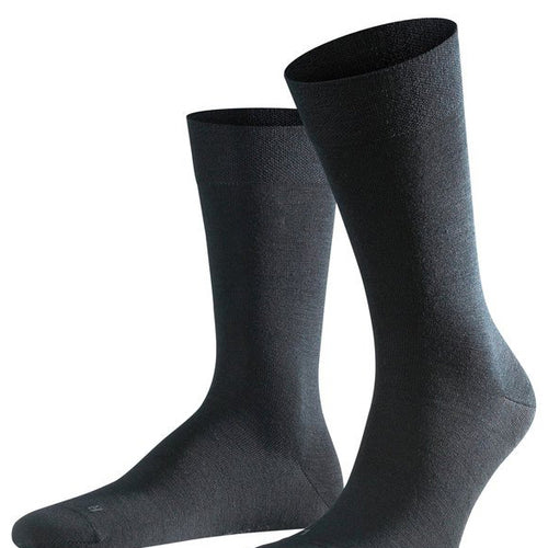 14416 Sensitive Berlin Sensitive Berlin Wool And Cotton Sock - 3000 Black