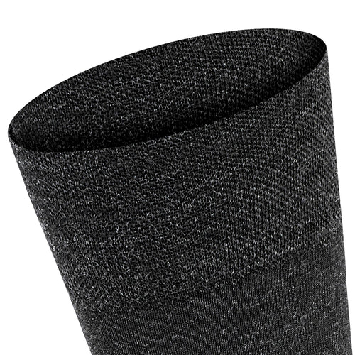 14416 Sensitive Berlin Sensitive Berlin Wool And Cotton Sock - 3080 Anthracite Melange