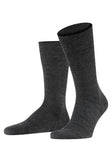 14416 Sensitive Berlin Sensitive Berlin Wool And Cotton Sock - 3080 Anthracite Melange