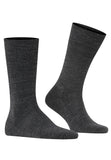 14416 Sensitive Berlin Sensitive Berlin Wool And Cotton Sock - 3080 Anthracite Melange