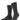 14423 Lhasa Rib Sock Lhasa Rib Sock - 3080 Anthracite Melange