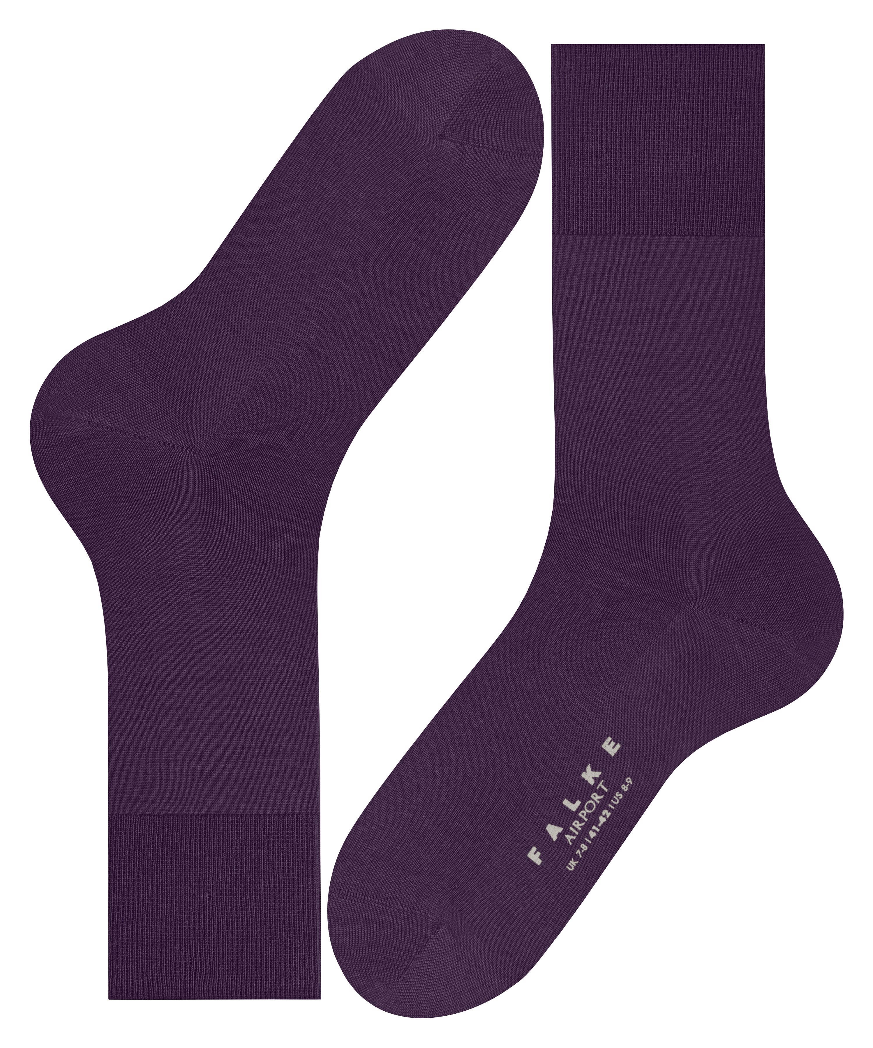 Airport Airport Sock | Wine Berry 14435-8860