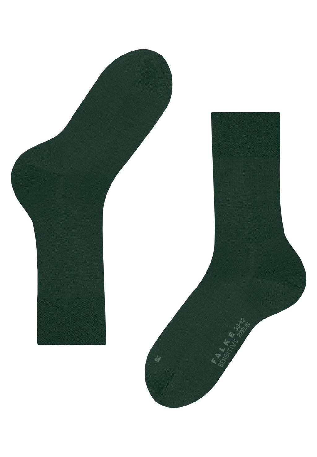 Sensitive Berlin Socks | Hunter Green 14448-7441
