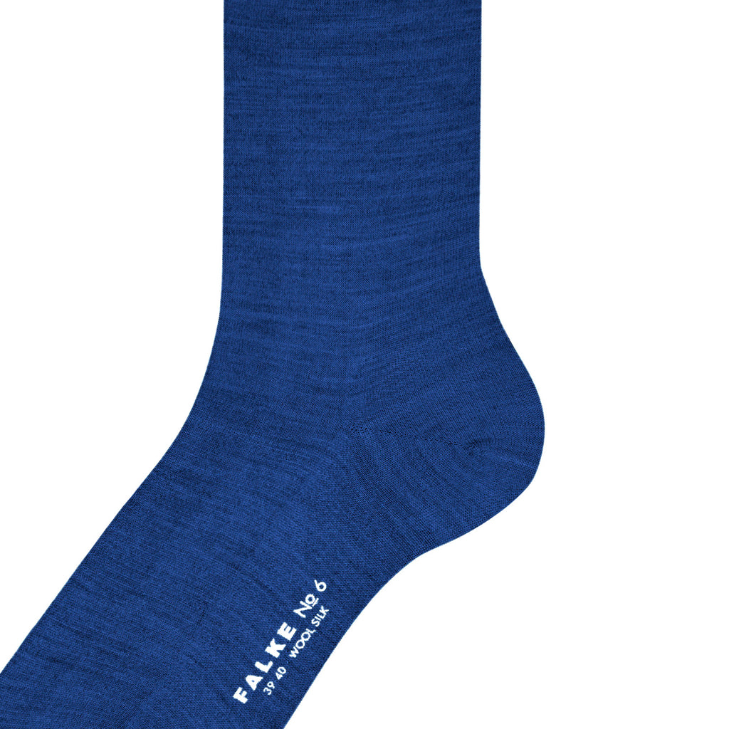 No. 6 Finest Merino Silk Socks | Indigo 14451-6000