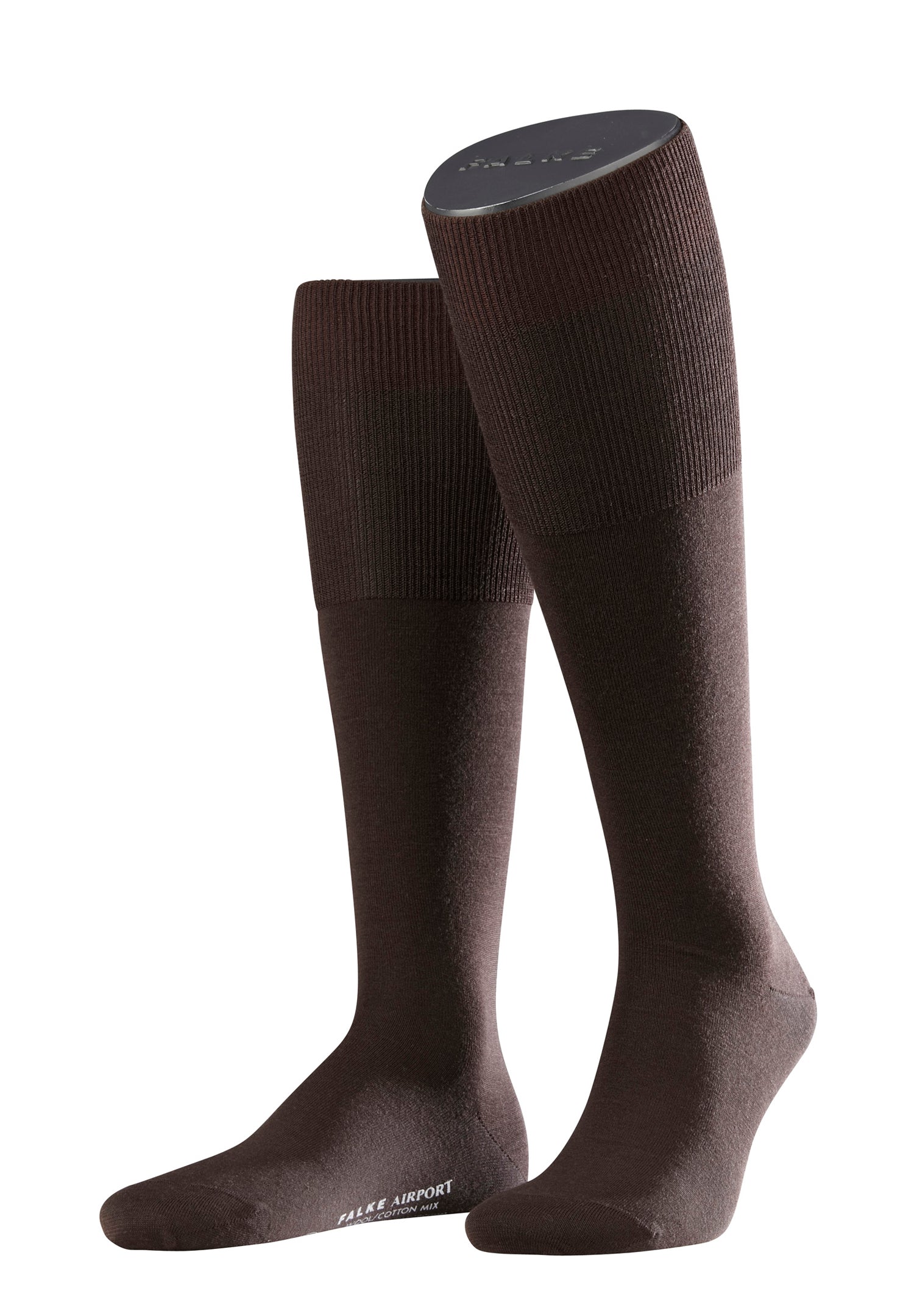 Airport Men's Airport Knee-High Sock | Brown 15435-5930