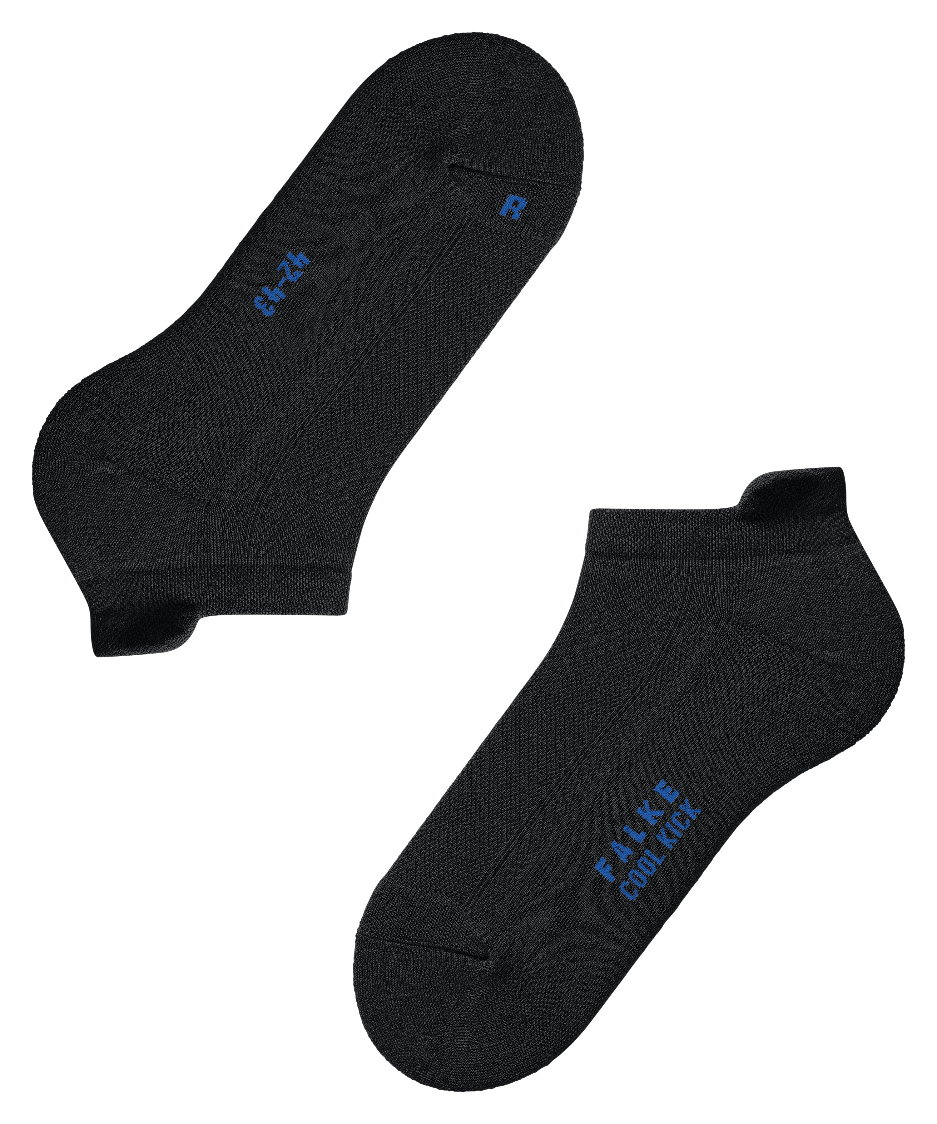 Cool Kicks Cool Kick Sneaker Sock | Black 16677-3000F