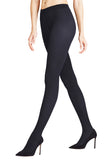 Rib Womens Fine Rib Tight | Black 40659-3009F