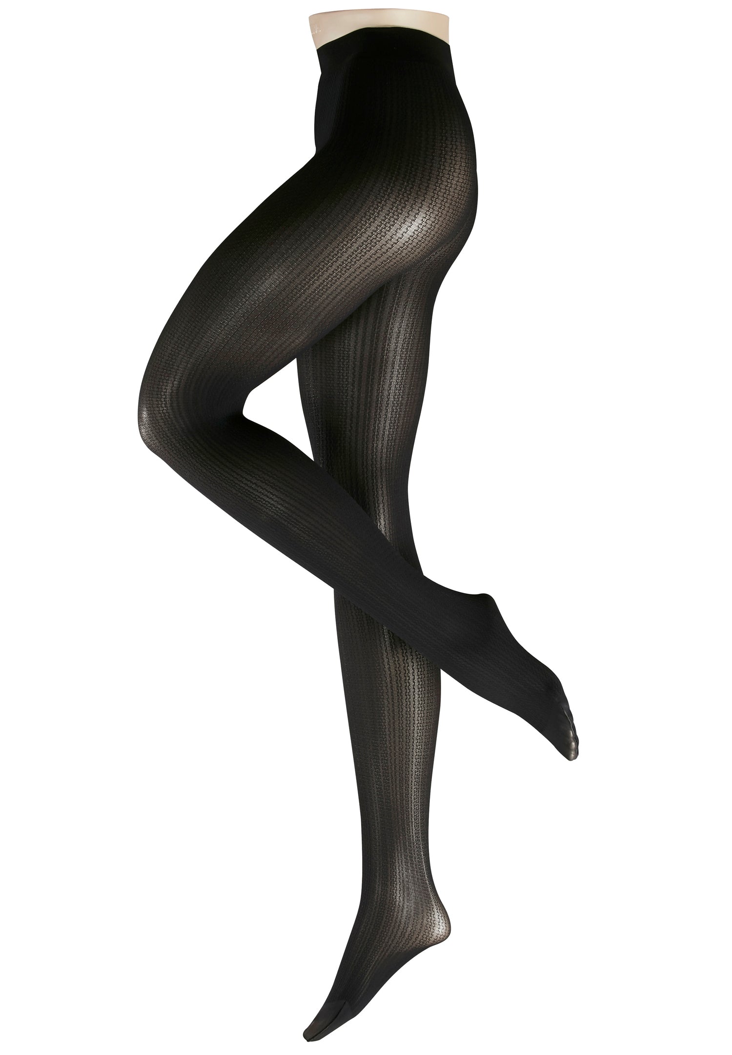 Rib Womens Fine Rib Tight | Black 40659-3009F