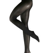 Rib Womens Fine Rib Tight | Black 40659-3009F