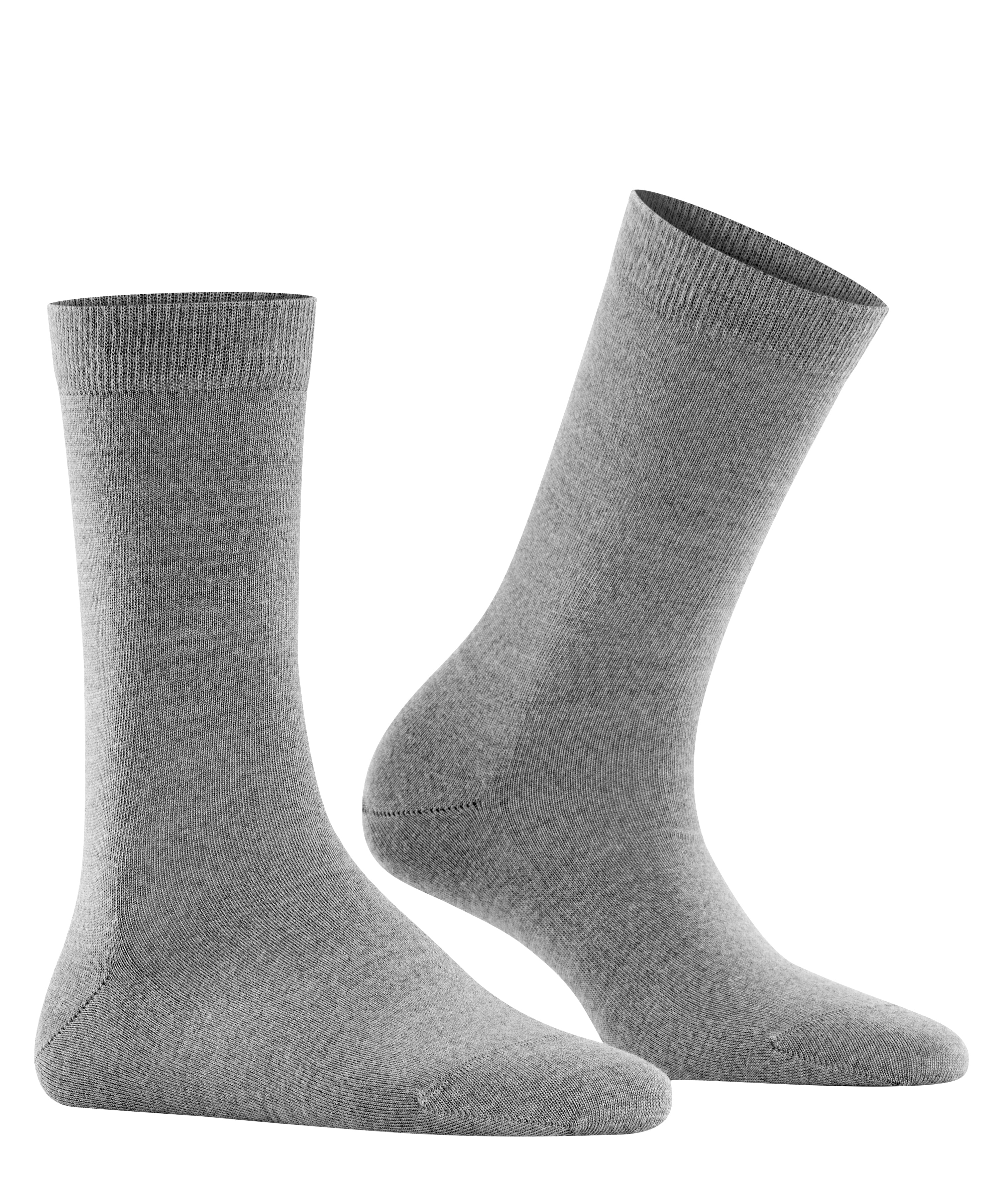 Softmerino Women's Softmerino Wool Sock | Light Grey Melange 47488-3830