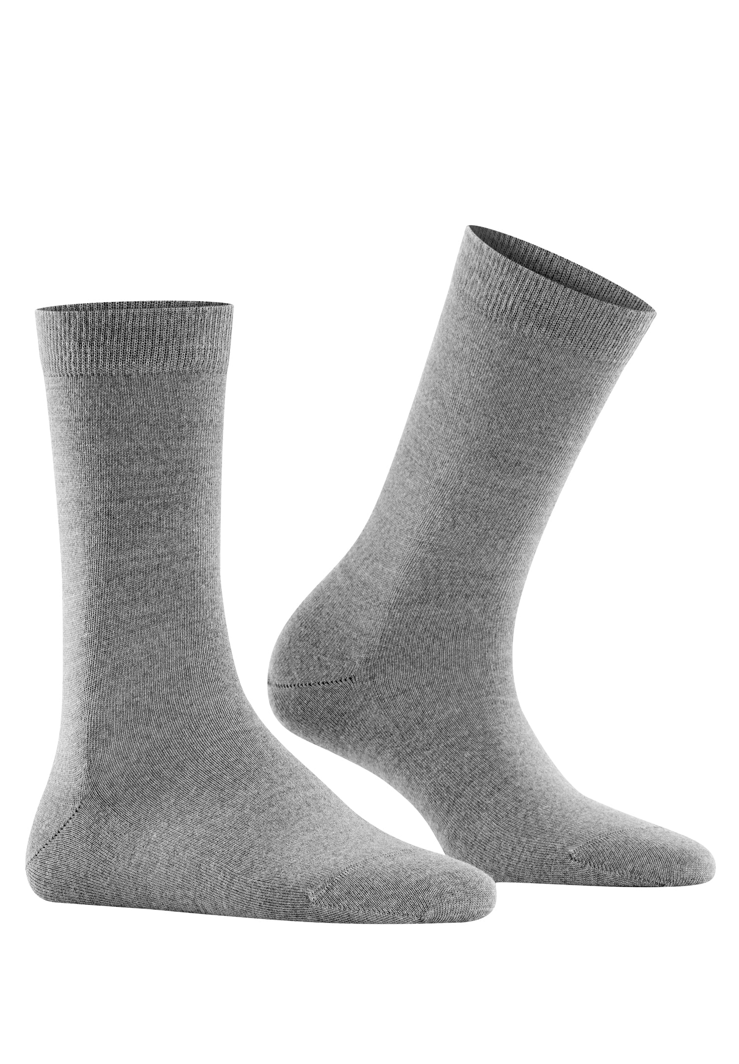 Softmerino Women's Softmerino Wool Sock | Light Grey Melange 47488-3830