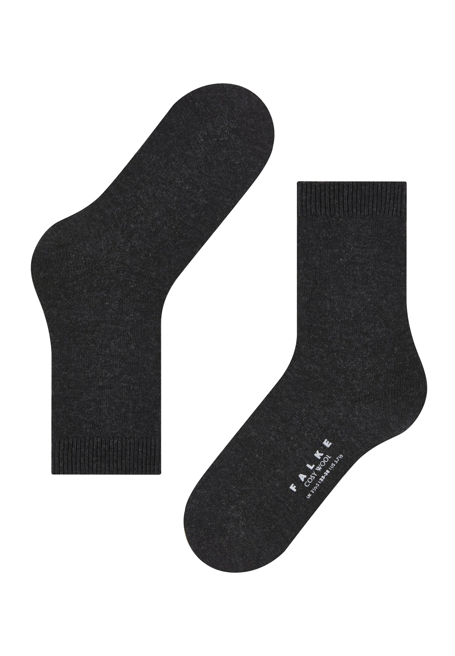 Cosy Wool Sock Cosy Wool Sock | Anthracite Melange 47548-3089