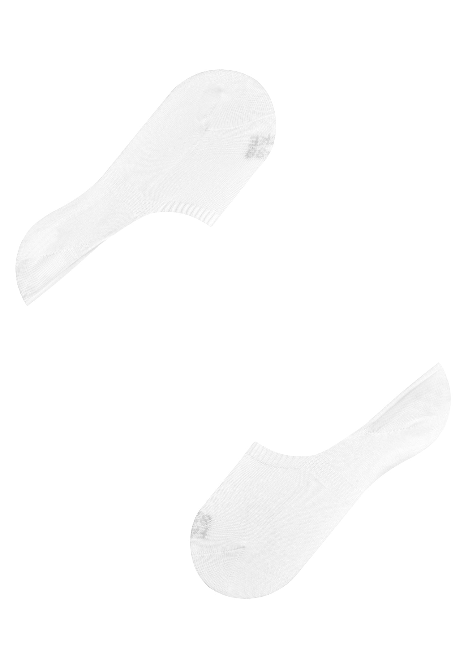 47577 Step Invisible Womens Step Invisible (Sneaker Cut) - 2009 White
