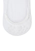 47577 Step Invisible Womens Step Invisible (Sneaker Cut) - 2009 White