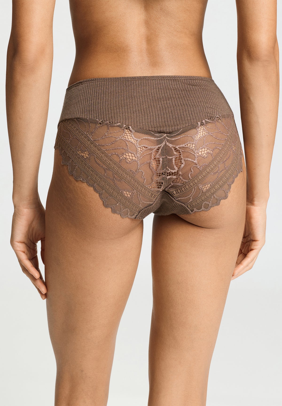 Marcia Lace Back Full Brief | Natural Teak 70759-2768