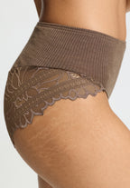 Marcia Lace Back Full Brief | Natural Teak 70759-2768