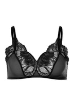Lysia Lace Trim Soft Cup Bra | Black 70760-019