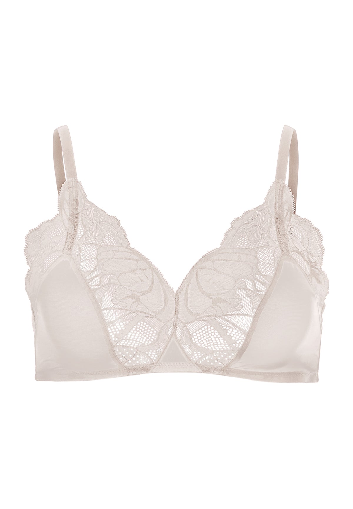Lysia Lace Trim Soft Cup Bra | Moonlight 70760-1233