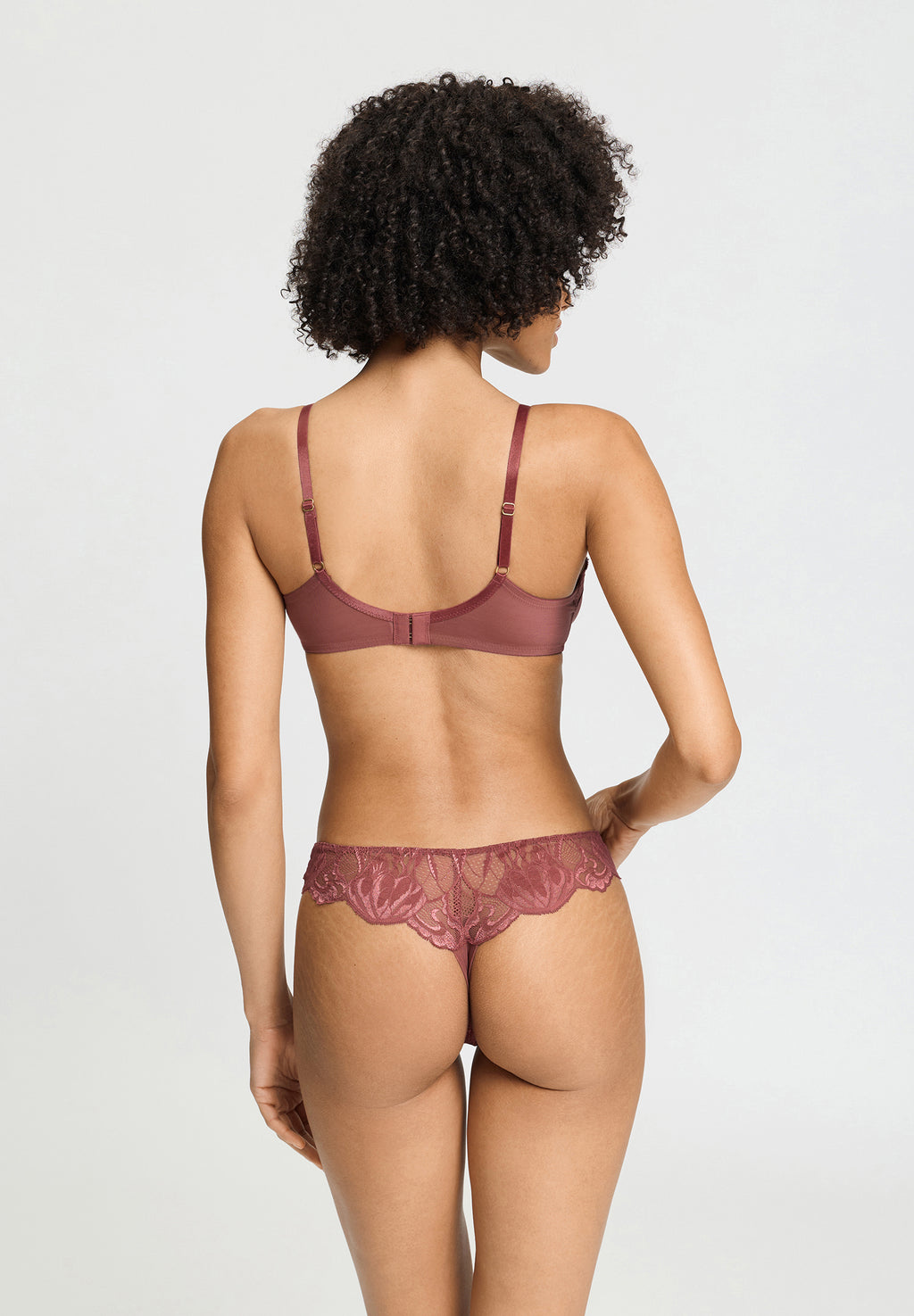 Lysia Lace Trim Soft Cup Bra | Apple Butter 70760-2441