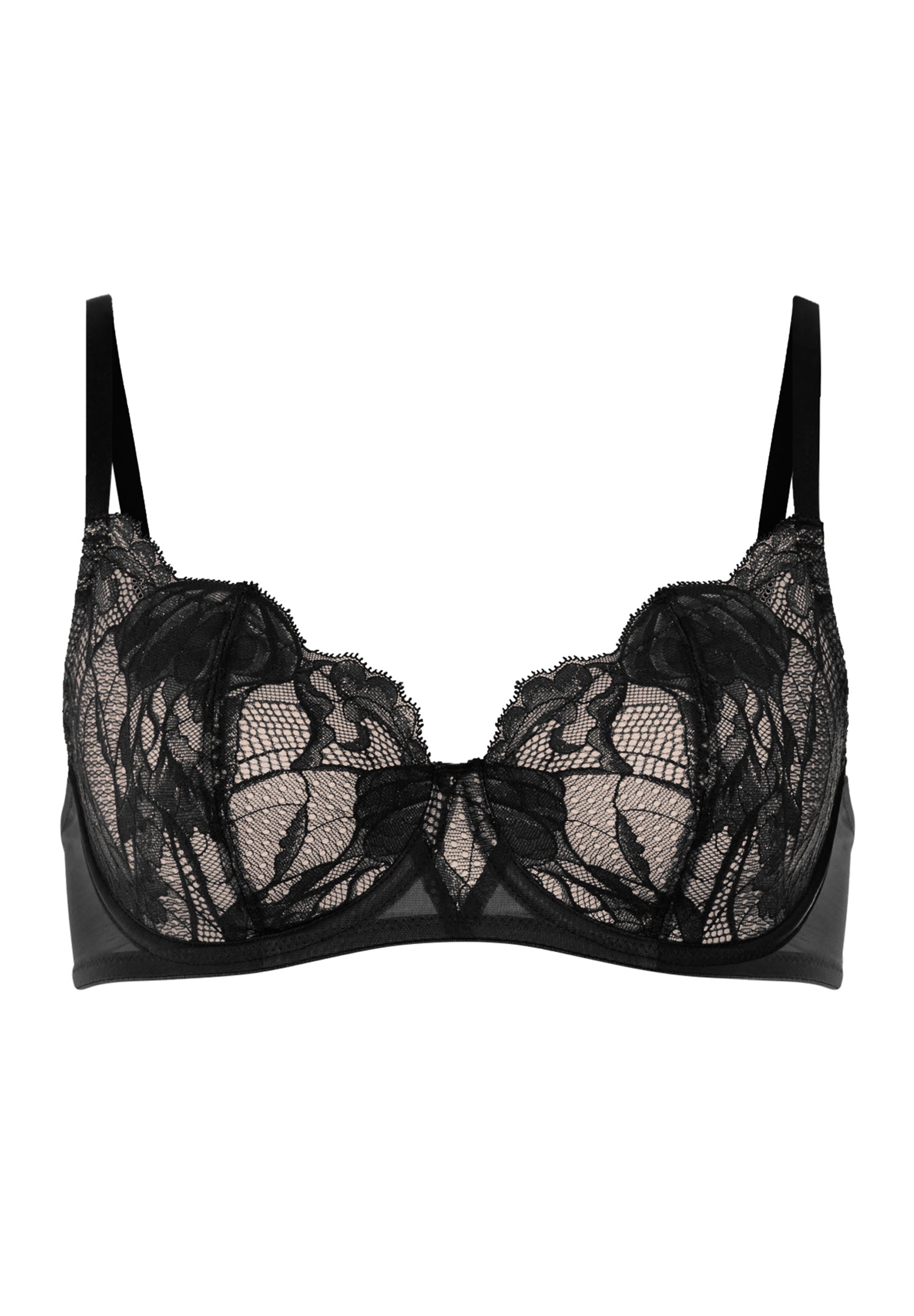 Lysia Lace Underwire Bra | Black 70761-019