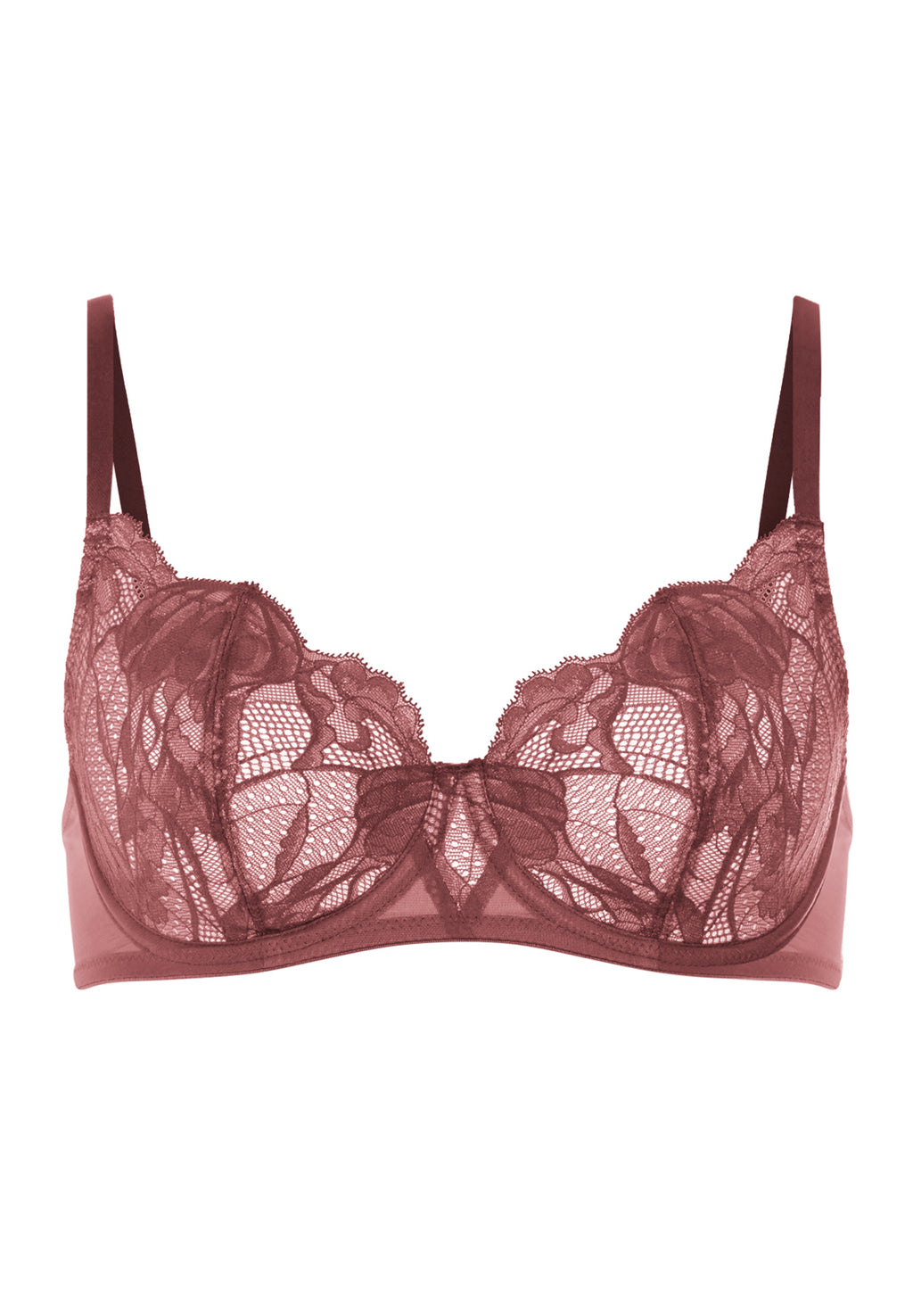Lysia Lace Underwire Bra | Apple Butter 70761-2441