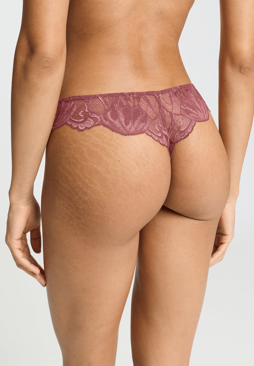Lysia Lace Thong | Apple Butter 70762-2441