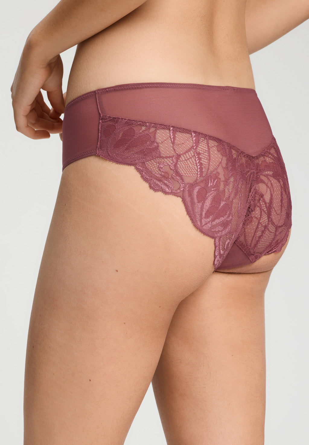 Lysia Lace High Cut Brief | Apple Butter 70763-2441
