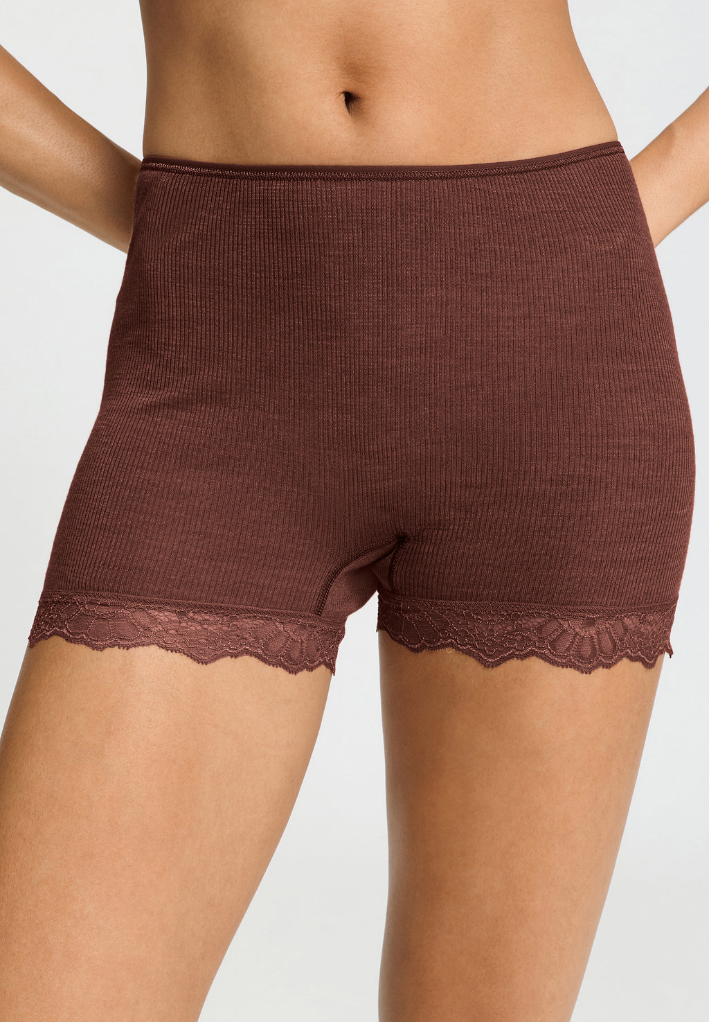 Woolen Lace Boyleg | Cinnamon 70770-2790