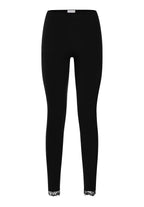 Woolen Lace Leggings | Black 70771-019