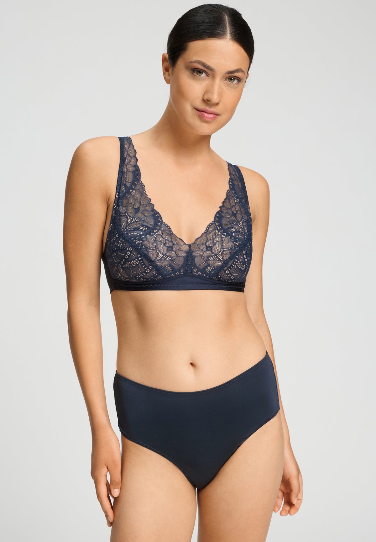 Azelia Light Padded Soft Cup Bra | Deep Navy 70773-1610