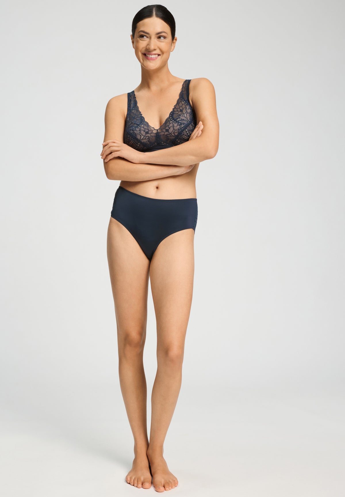 Azelia Light Padded Soft Cup Bra | Deep Navy 70773-1610