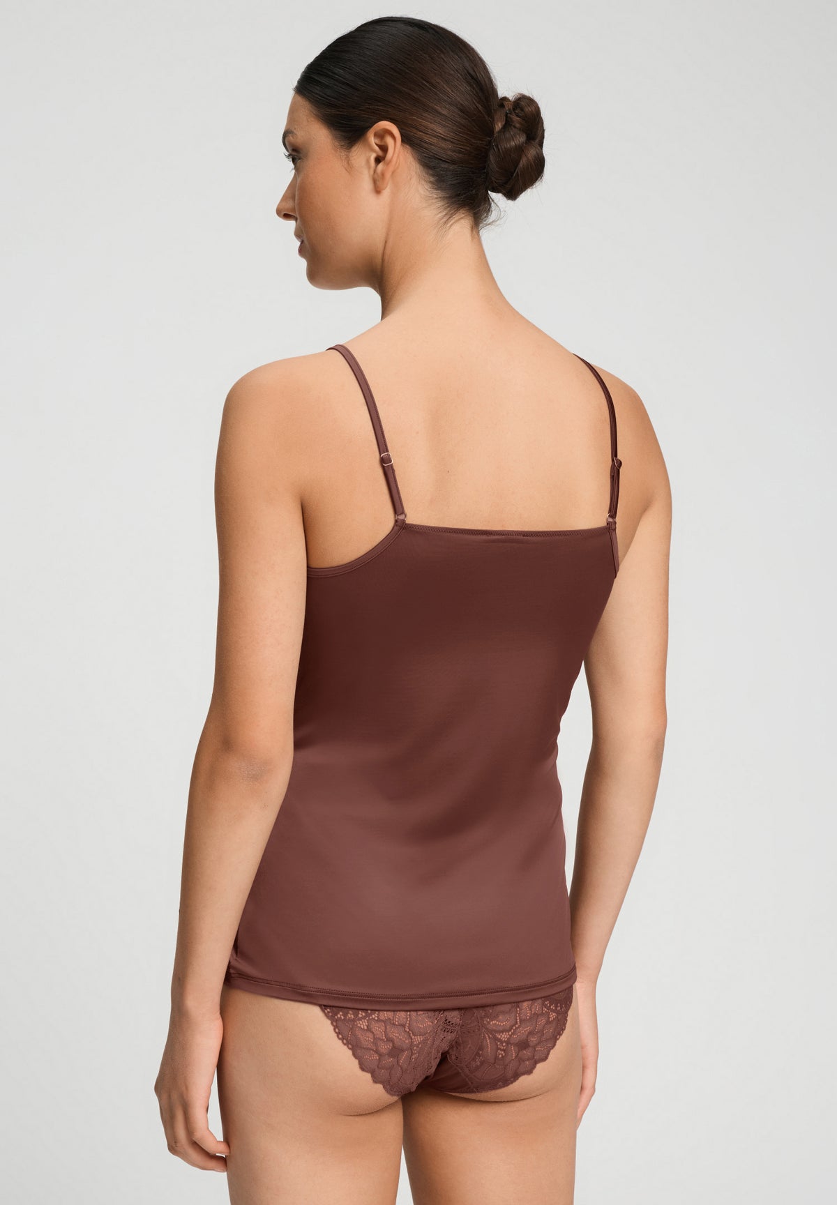 Azelia Spaghetti Camisole | Cinnamon 70774-2790