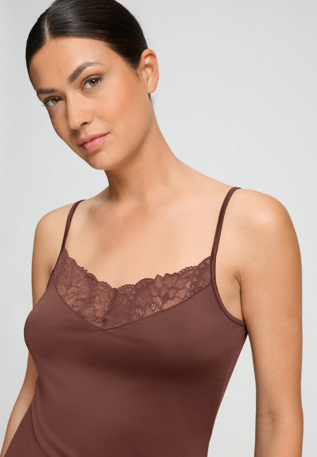Azelia Spaghetti Camisole | Cinnamon 70774-2790