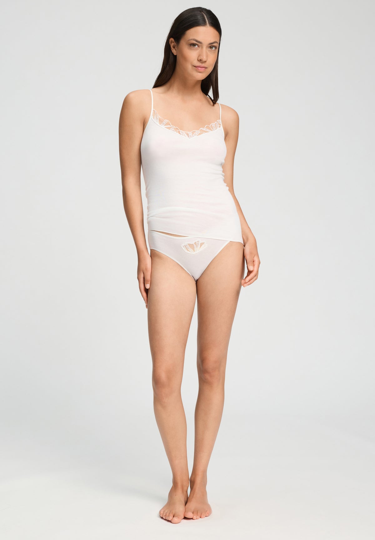 Rosaria Spaghetti Camisole | Off White 70783-102