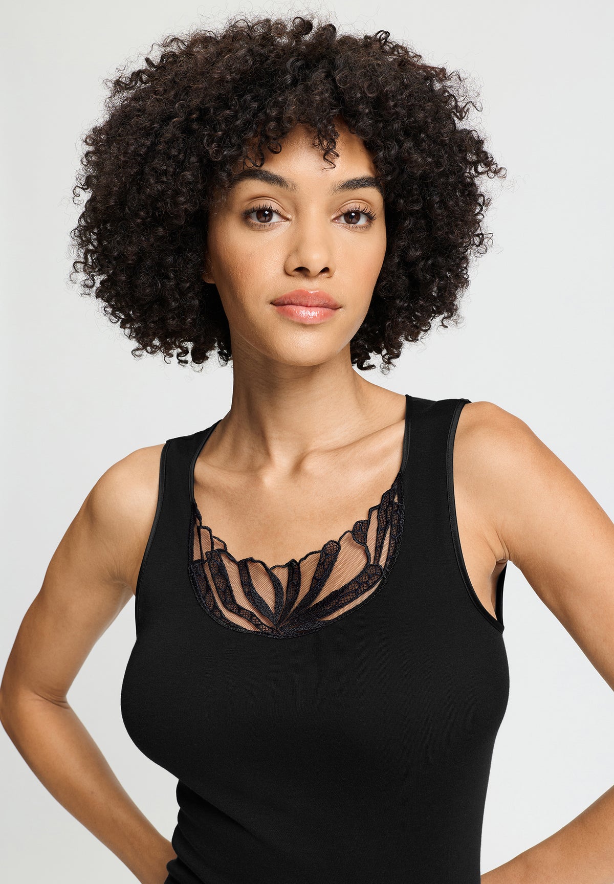 Rosaria Tank Top | Black 70784-019