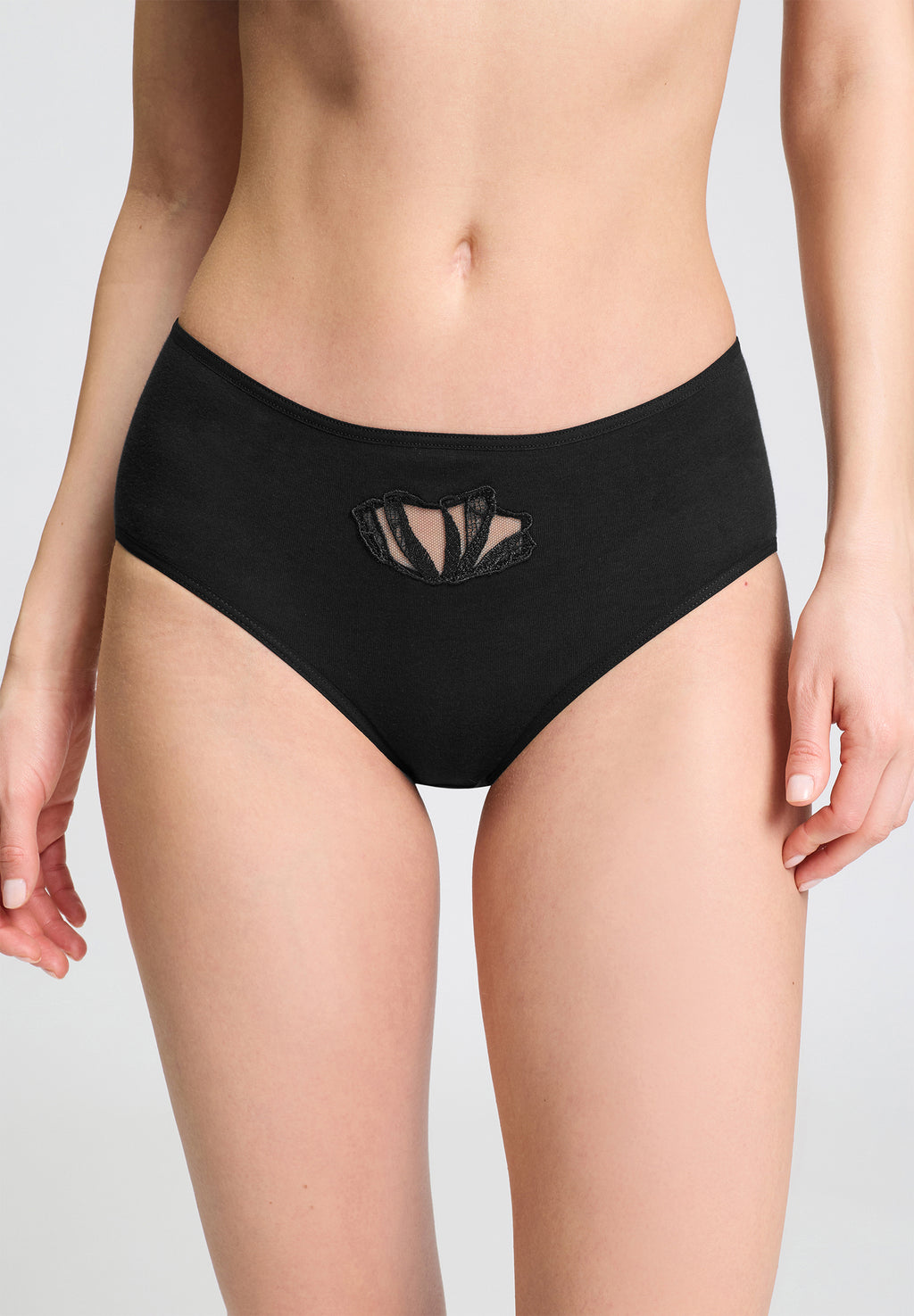 Rosaria Hicut Brief | Black 70785-019