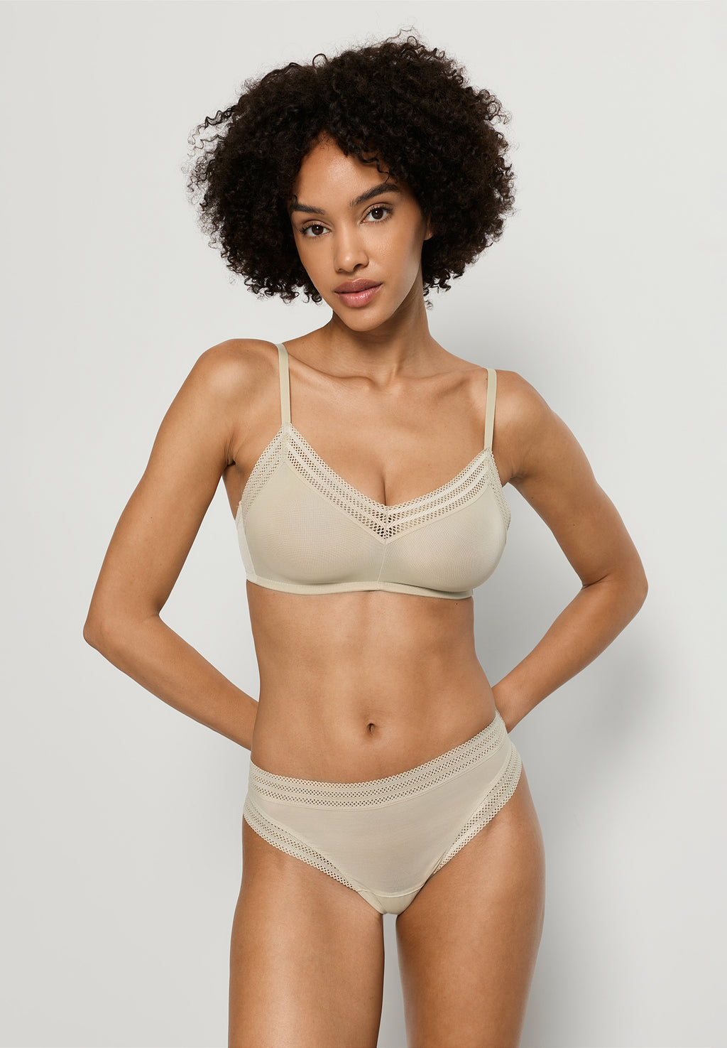 Orea Soft Cup Bra | Olive Stem 70807-2661