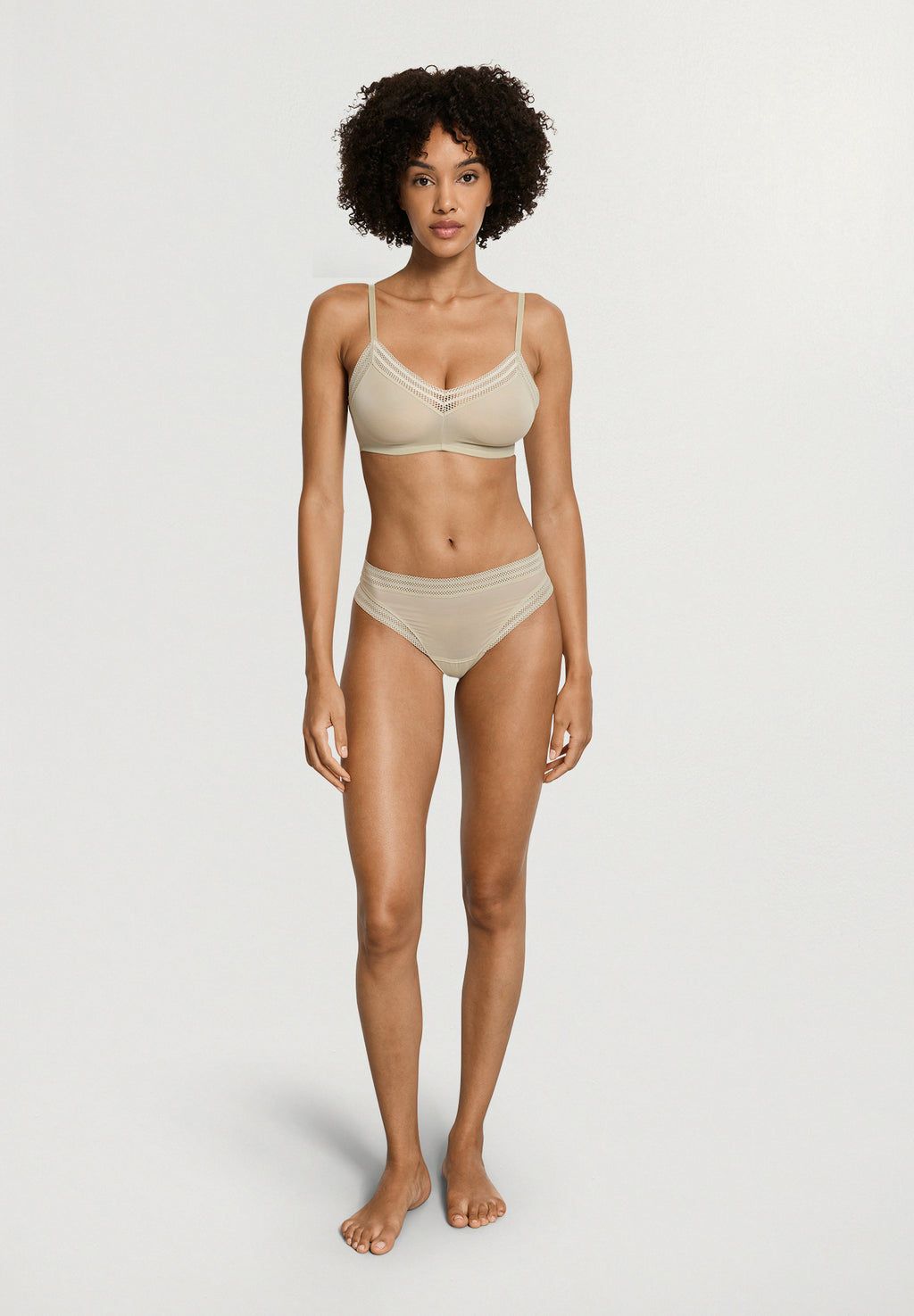 Orea Brazilian Panty | Olive Stem 70809-2661