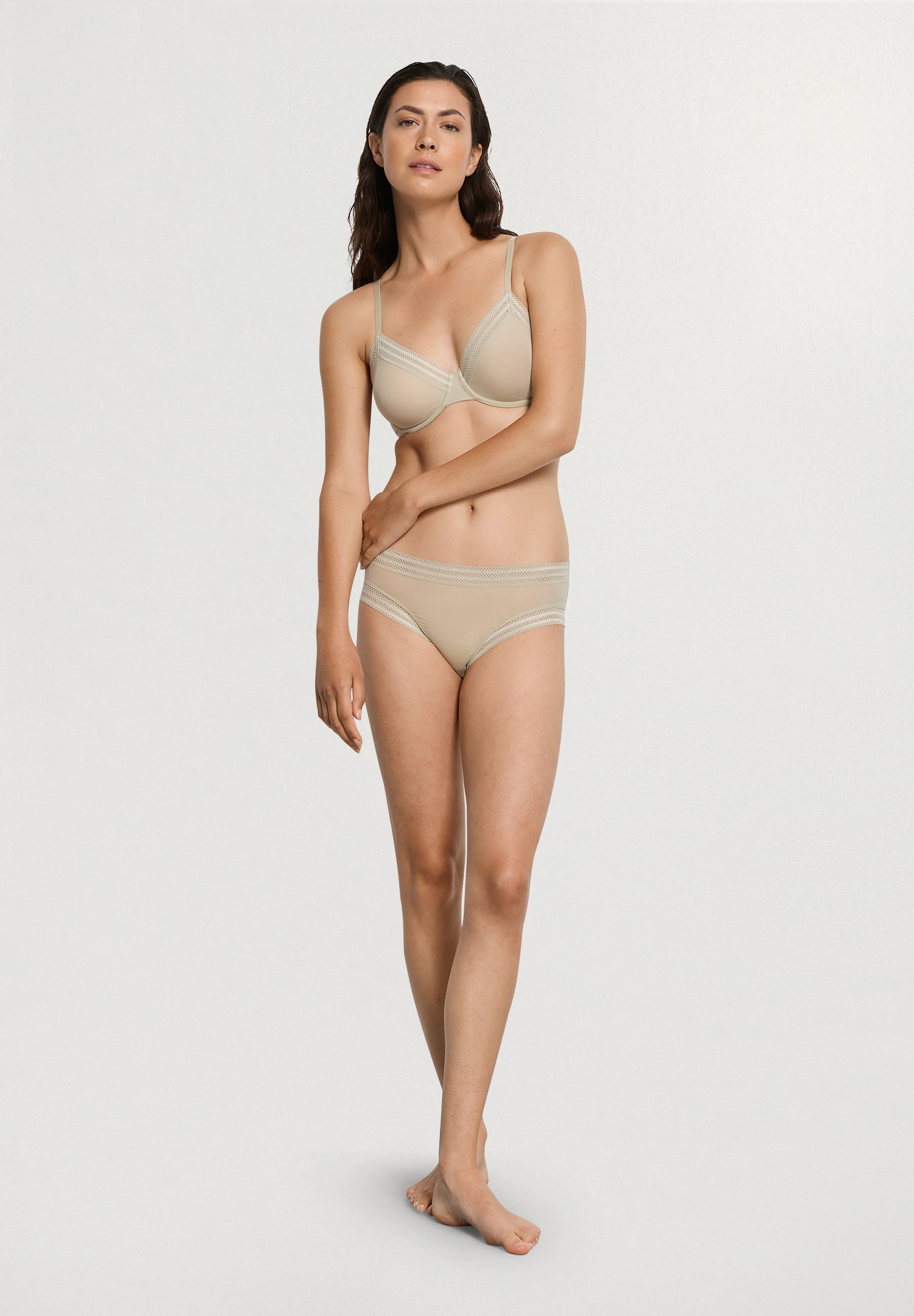 Orea Midi Briefs | Olive Stem 70810-2661