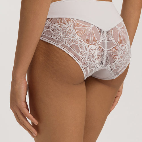 Holly Lace Hi-Cut Briefs | Silver Vapor 70824-2652
