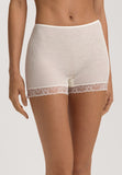 Woolen Lace Lace Trim Wool And Silk Boyleg | Misty White 70832-2123